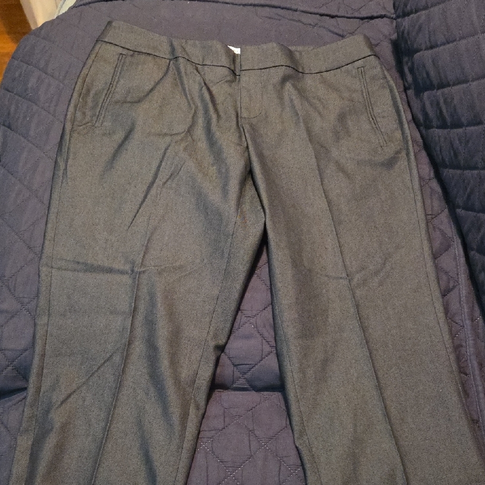 Coldwater Creek Women's Charcoal Trousers